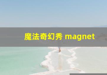 魔法奇幻秀 magnet